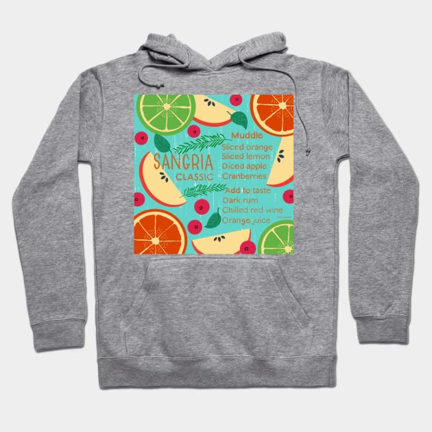 Sangria Hoodie by EV Visuals